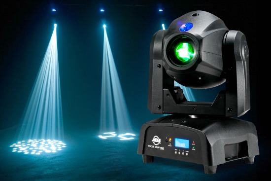 American Dj Focus Spot One 35w Led Moving Head Light With Motorized American Dj Focus Spot One 35w Led Moving Head Light With Motorized Gobo Indexing