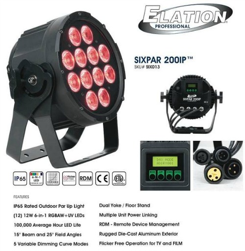 Elation shop led par